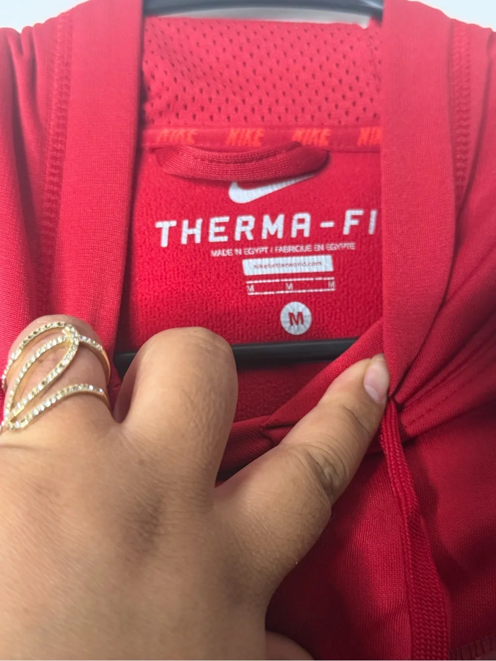 Nike solid red